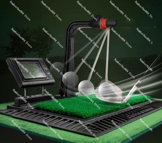 For Indoor Digital Swing Practice Trainer with English Display Screen and Voice Assistant
