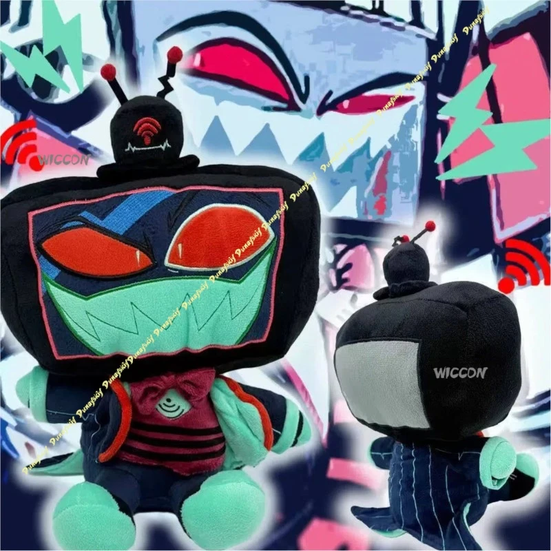 فندق VOX تأثيري ازياء أنيمي التلفزيون البدلة لطيف دمية الدعامة كوس الأطفال الكبار الأخضر الأسود فروي الدمى عيد الميلاد عيد الهالوين #1