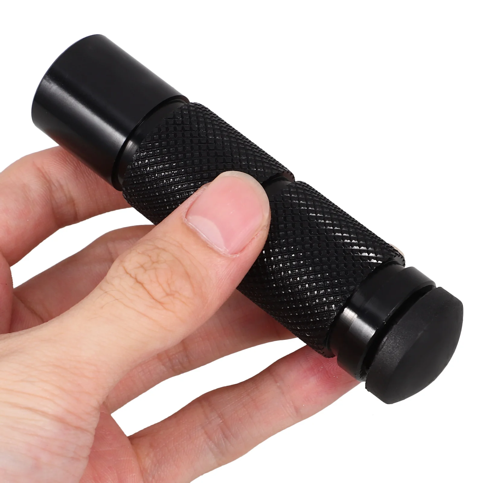 

2Pcs Motorcycle Foot Peg Lightweight Black Rear Footrest Peg Pedal Easy Install for Off-Road Riding Motorcycle Parts