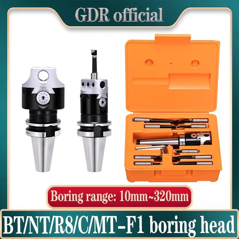 

F1 Boring Head boring tool suit MT2 MT3 MT4 C20 C25 C32 BT BT30 BT40 NT30 NT40 R8 F1 Boring tool holder bracket tool Boring head