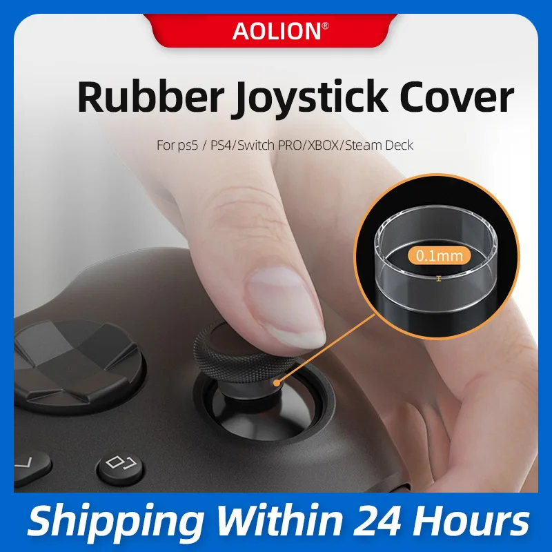 

Protective Rubber Joystick Cover For Steam Deck/Quest2/Pico4 Wear Resisting Protect rog ally Silicone For PS5 VR2/Meta ProPICO3