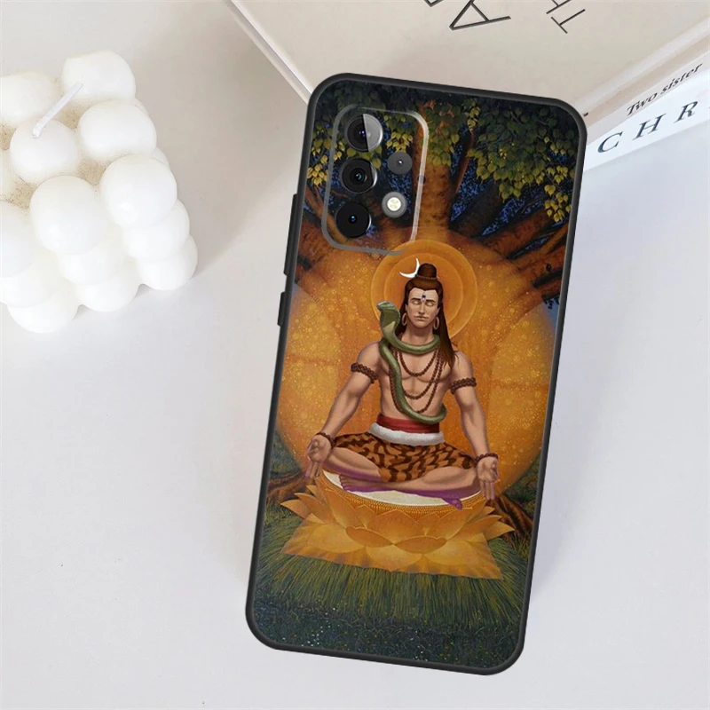 God Diety Hindu Ganesha Shiva Coque For Samsung Galaxy A52 A53 A54 A42 A32 A22 A12 A51 A71 A14 A24 A34 A13 A23 A33 Case