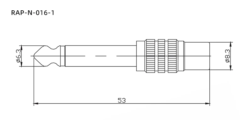 Audio TS 6,5 6,35mm Stecker auf Phono RCA Buchse Kopfhörer Verstärker Audio Adapter Mikrofon 6,3 Zu RCA Konverter – Detail 7