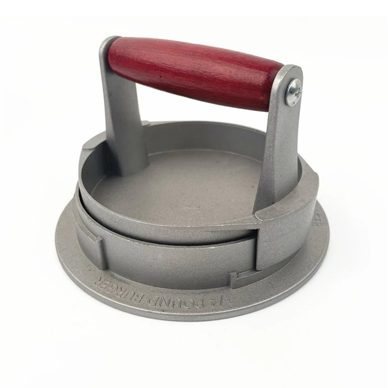 Burger Press Patty Maker Burger Mold Non-Stick, Stuffed Hamburger Patty Mold Manual Hamburger Steak Breakfast Machine