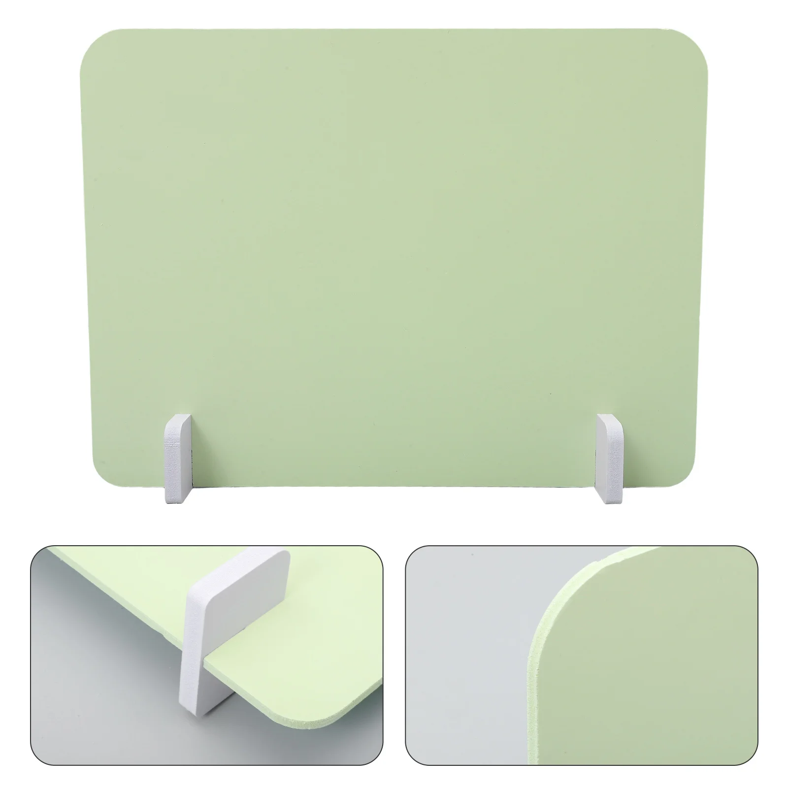 1Set Sneeze Guard Panel Desktop Divider Screen Portable Protective Board for Student Desk Countertop Sneezing Coughing