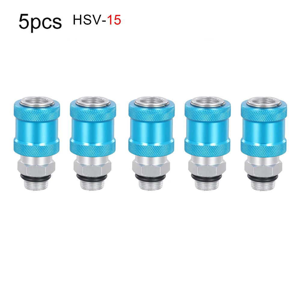 5 uds HSV-06 HSV-08 HSV-10 HSV-15 válvula deslizante manual neumática Control de flujo interruptor Manual G1/8 1/4 3/8 1/2 para rosca BSPT