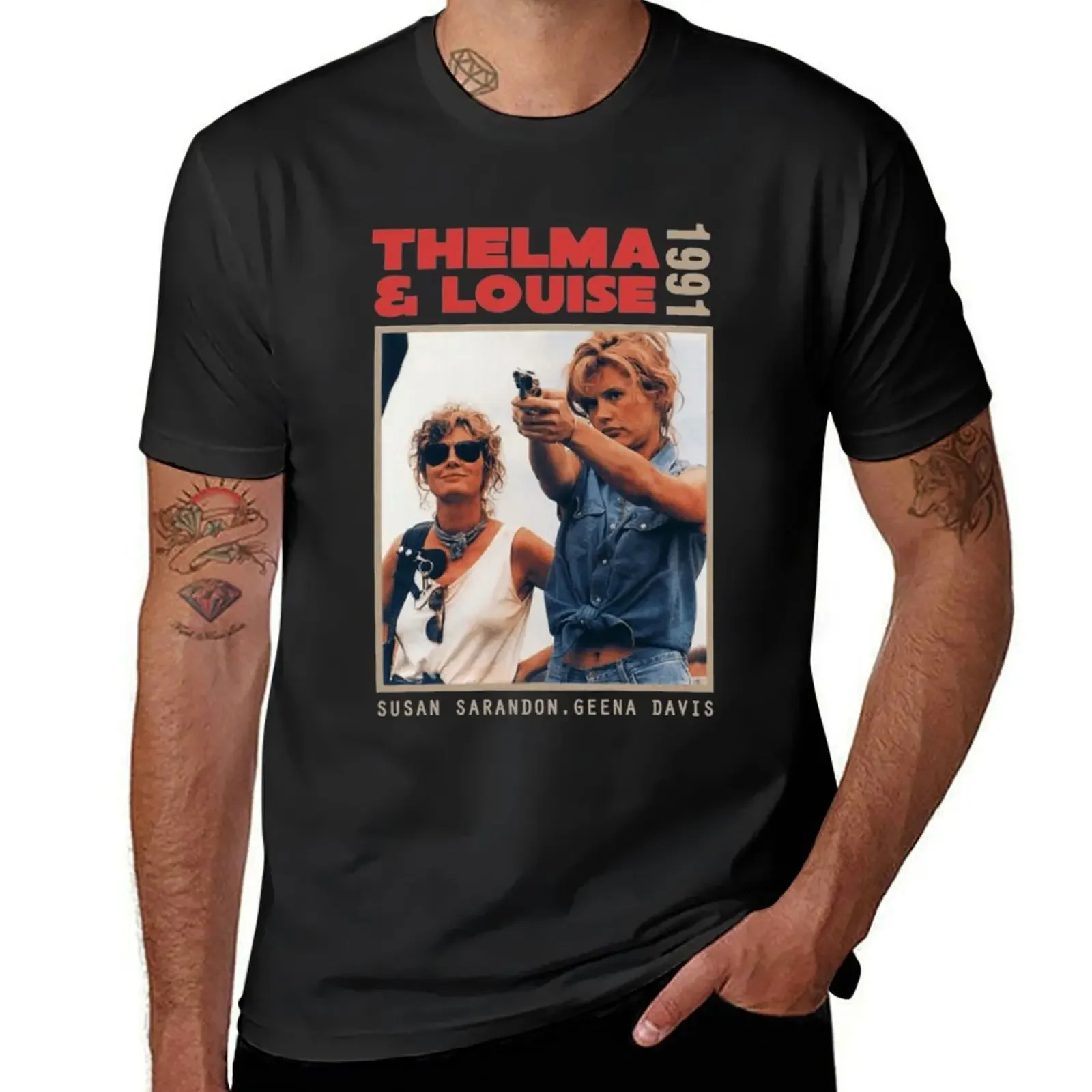 Thelma And Louise Essential . T-Shirt anime anime clothes mens graphic t-shirts pack