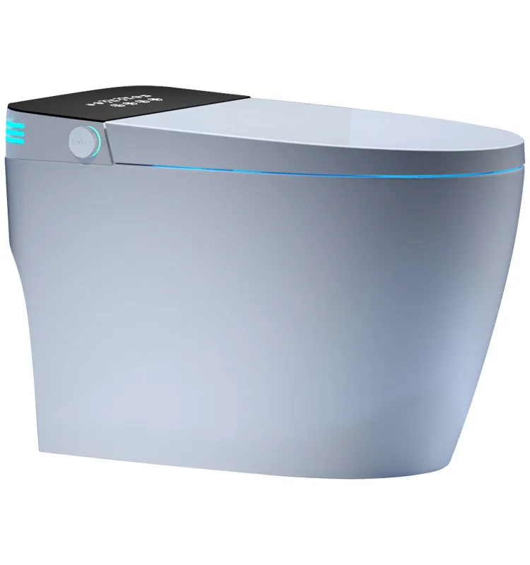 

Automatic Flush Sanitary Ware High-End Smart Toilet with Remote Control for Home Intelligent Bathroom Water Closet WC