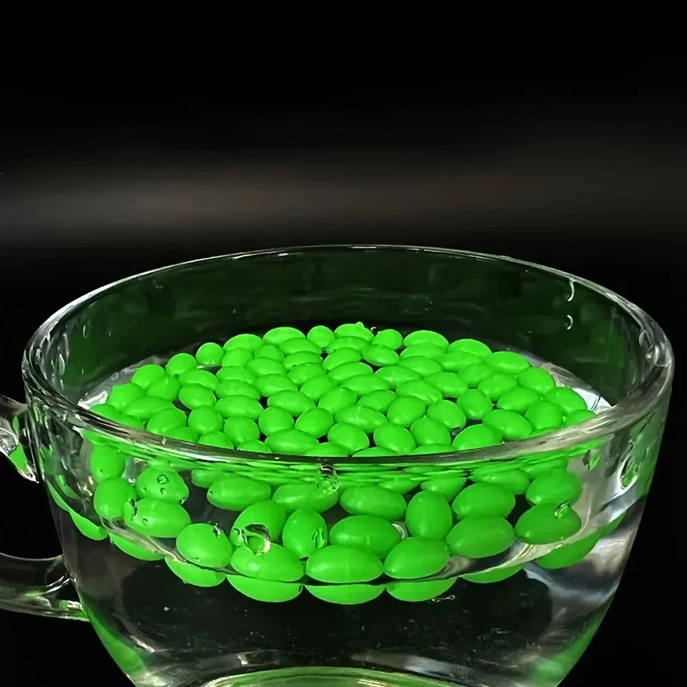 /400/900 조각 미끼 올리브 비즈 형광 야간 조명 플라스틱 미끼 비드 세트 충돌 방지 비즈 및 보호 비즈 포함