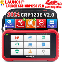 2024 New Lauch X431 CRP123E V2.0 OBD2 Automotive scanner 4 System Car diagnosis Oil ETC SAS Reset CRP123x crp123i Code reader