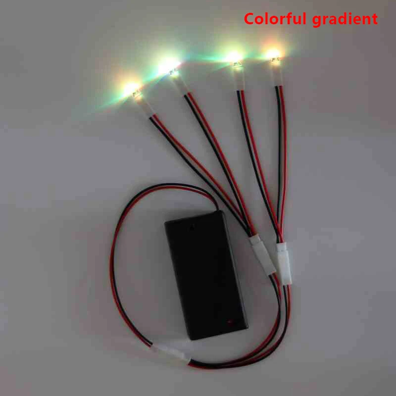 Светодиодная лампа с бусинами, миниатюрный ночник/материал лампы, чтобы сделать креативную модель освещения кукольного дома