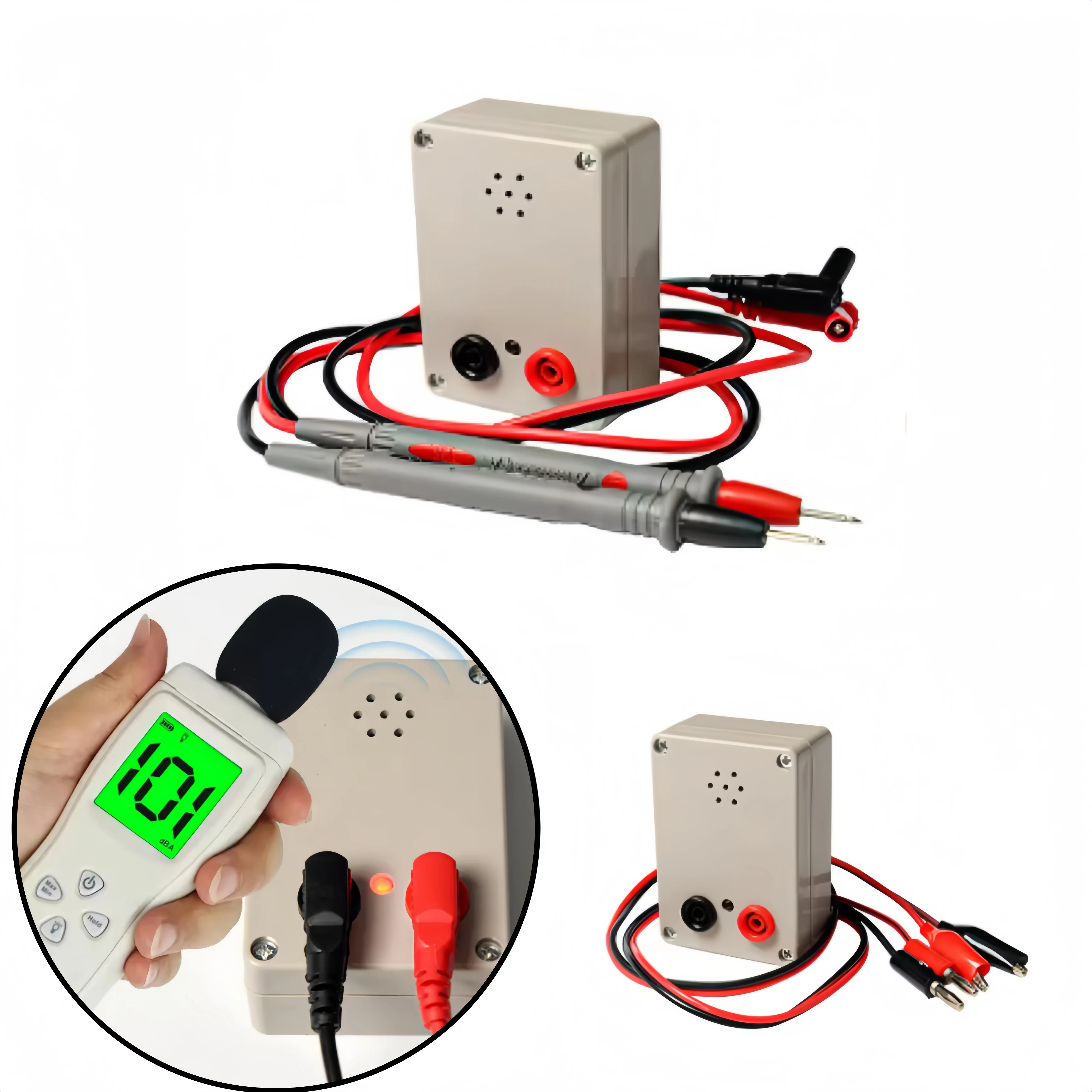 

Электрический тестер провода ABS 9 В с зуммером и зажимом «крокодил» для диагностики переключателей кабеля печатной платы и инструментов для поиска автоматического выключателя