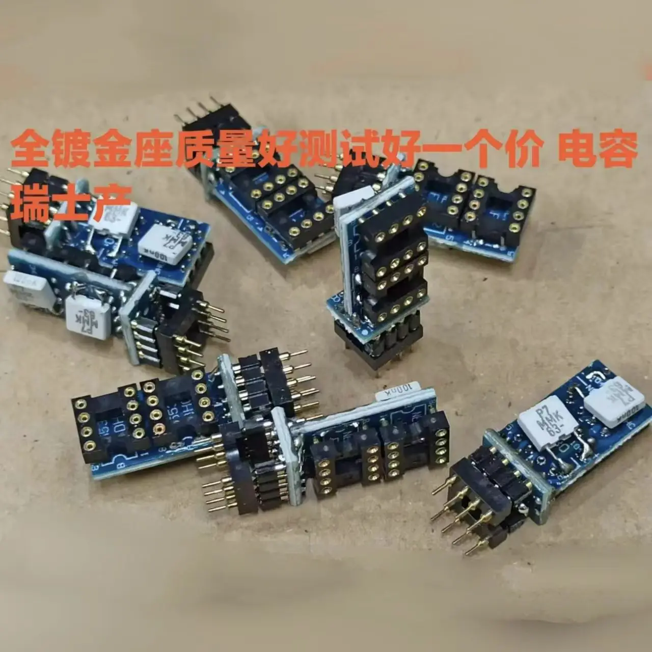 All Gold-Plated Seat, Double-Turn Double-Seat, Double-Operation Amplifier Seat, Sound Better Transparent Delicate Full Powerful,