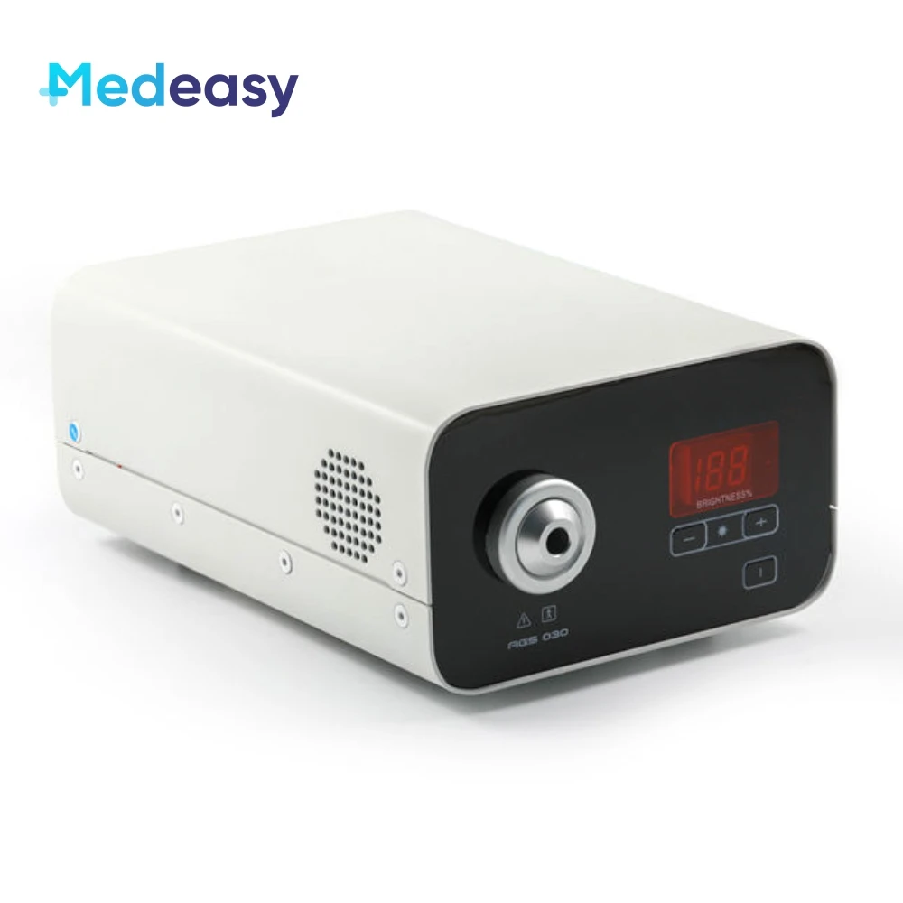 30W Medical Industrial Endoscope Portable Mini LED Cold Light Source