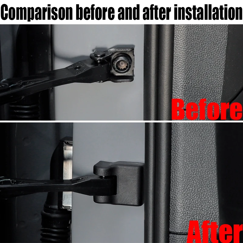 For Volkswagen VW Golf 8 8.5 rust proof car door limiter protective cover modification car interior decoration accessories view 3