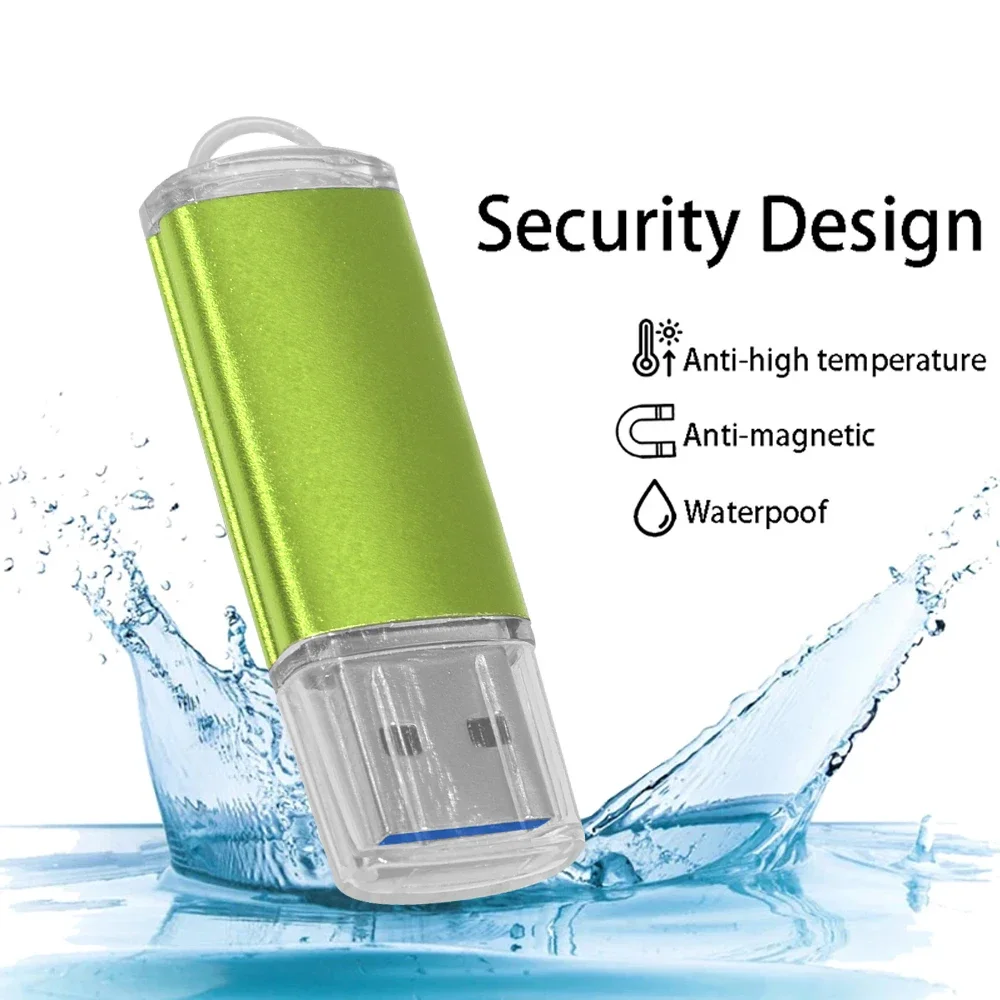 جديد USB 3.0 القلم محرك معدني 8 جيجابايت USB محرك فلاش عالي السعة 64 جيجابايت 128 جيجابايت عالية السرعة المحمولة محرك بطاقة الذاكرة USB محركات الأقراص