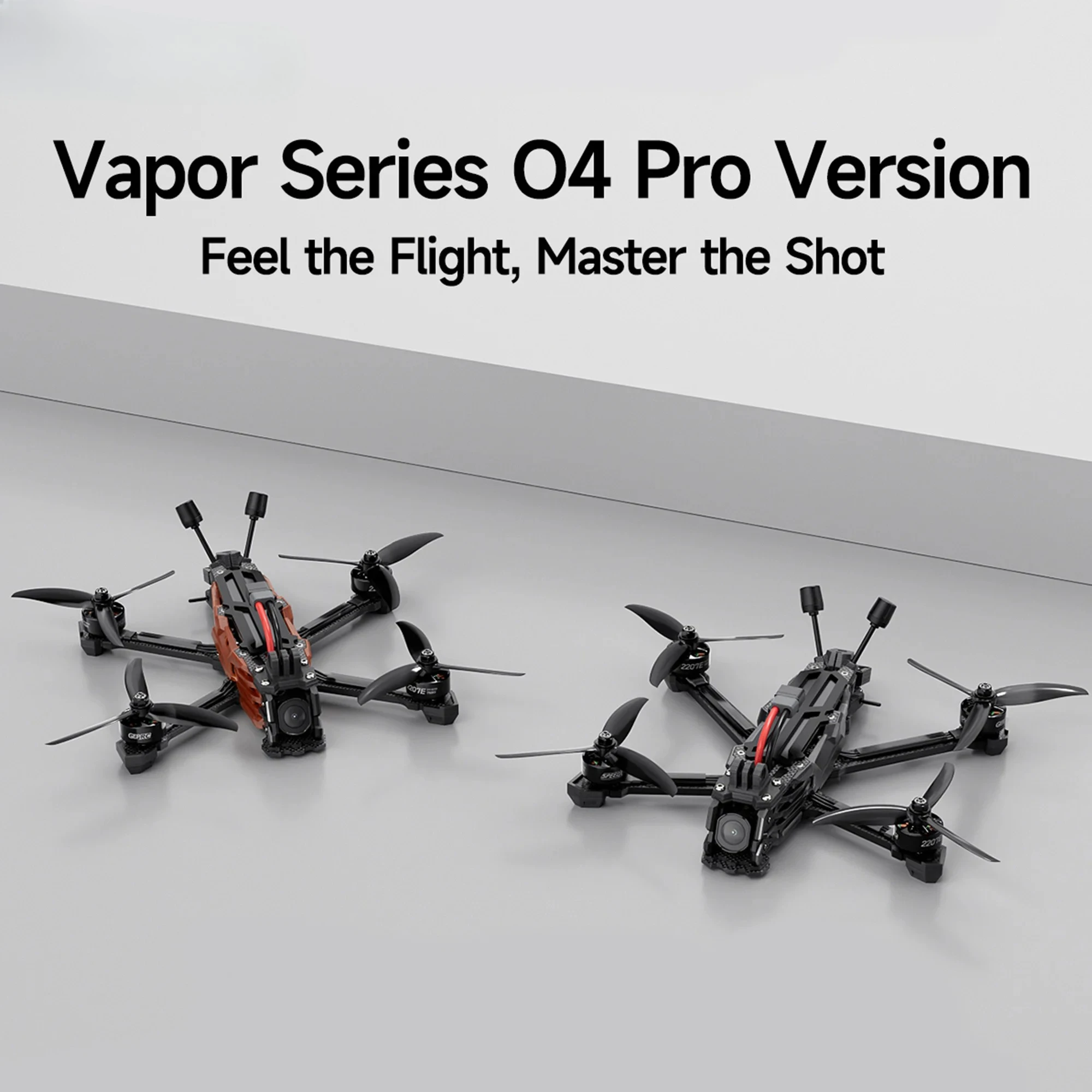 GEPRC Vapor-X5 D5 HD O4 Pro FPV Drone 5Inch O4 Air Unit VTX RC Quadcopter Freestyle Drone 4K120fps Recording 2207E 1960KV Motor