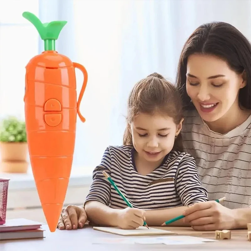 

1-6 шт. ХИТ ПРОДАЖ: Ручка-диктофон Judy в форме морковки 2-в-1, запись 60 секунд, креативные канцелярские товары.