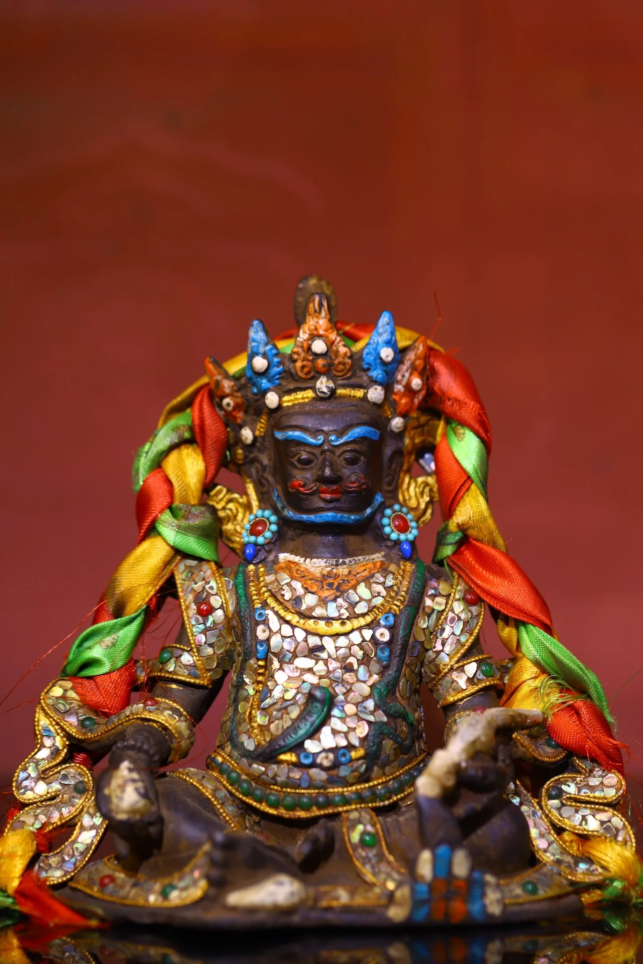 7"Tibet Folk Old Br…