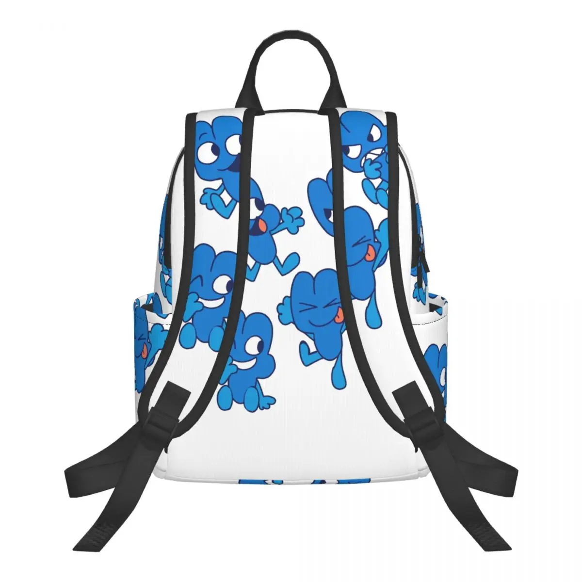 BFDI Four BFB Student Backpack School Bag Hiking Travel Daypack for Men Women Fashion Bookbag Shoulder Bags