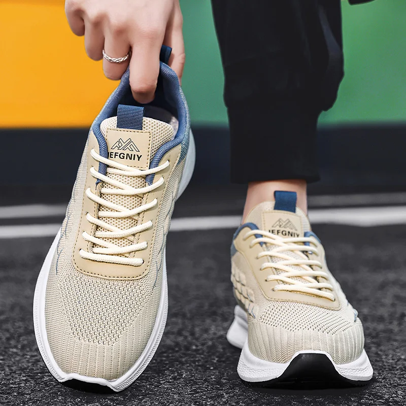 Men's Walking Shoes - Tennis Running Shoes, Minimalism Suitable for Exercise, Fitness, Lightweight and Comfortable Jogging 2025