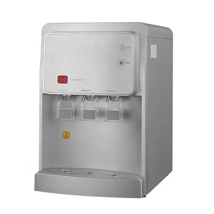 Factory Direct Hot Cold Water Compressor Cooling Desktop Dispenser With Water Filter System Water Cooler