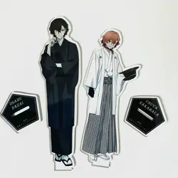 Bungo Stray Dogs Kimono Series Acrylic Stand Dazai Osamu Nakahara Chuuya Figure Display Anime Goods Collection Desk Decor Gift