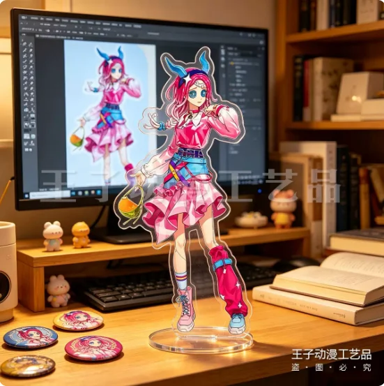 Anime Identity ⅤFiona Gilman Ithaqua Acrylic Double-Sided Stand Figure Model Plate Cosplay Collection Desktop Decor Gifts XH