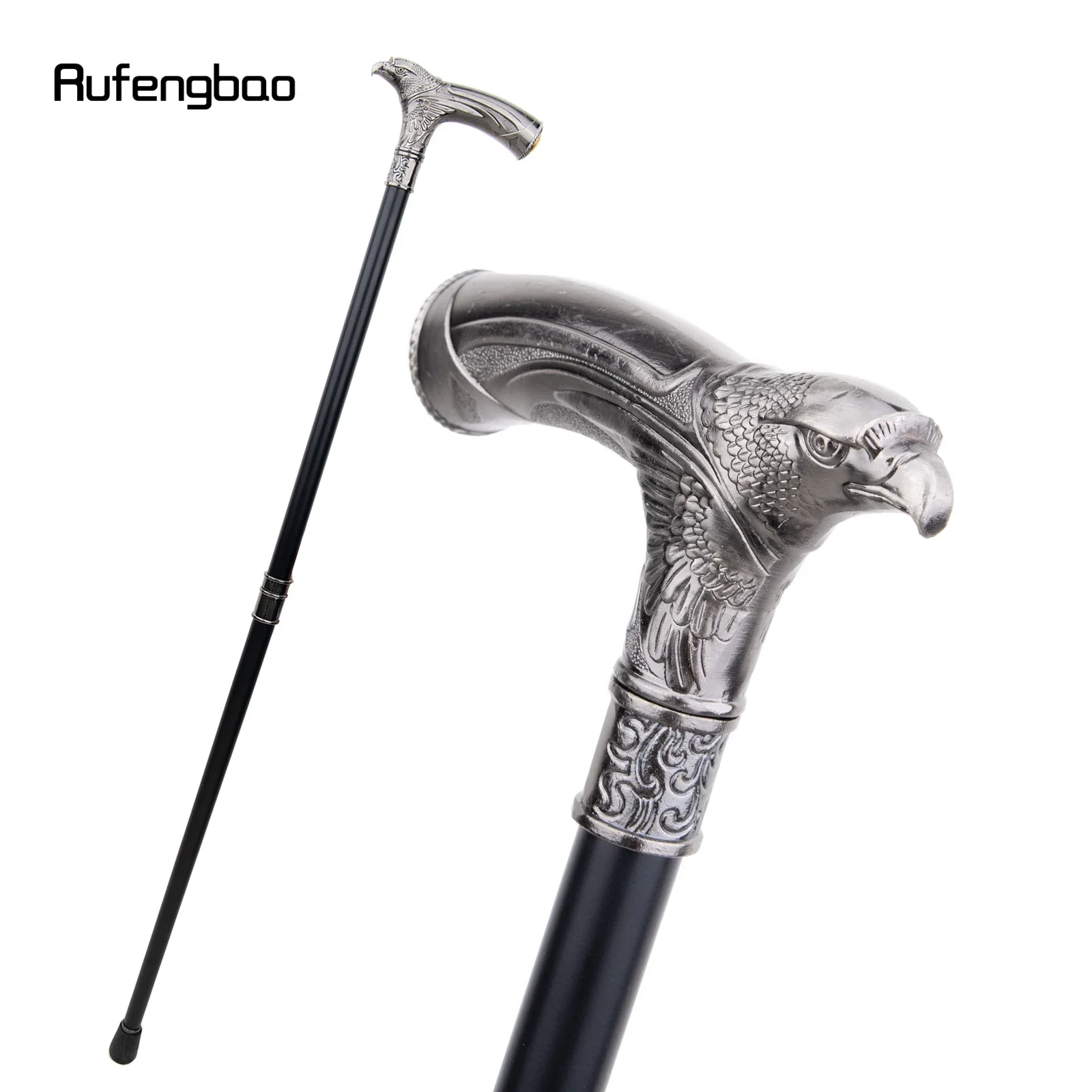 

Eagle Head with Rhinestone Fashion Walking Stick Decorative Stick Cospaly Vintage Party Fashionable Walking Cane Crosier 93cm