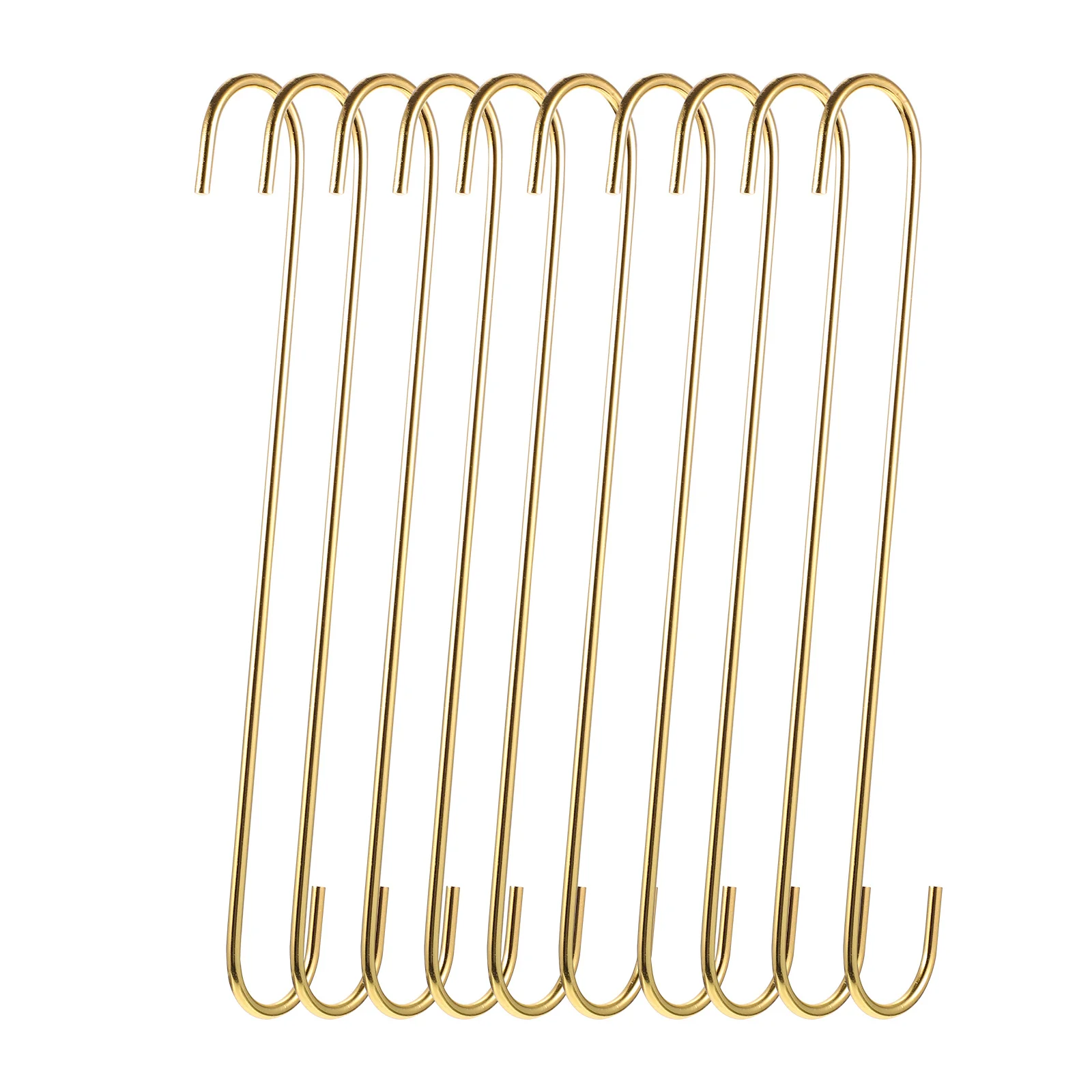 

10 Pcs Metal Hooks Flower Pot Heavy Duty Basket Hanger Large Decorative Plant Garden for Hanging