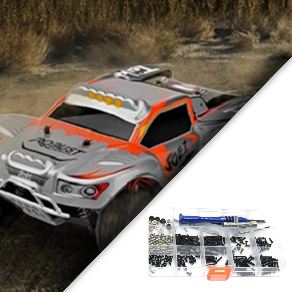 

RC Car Tool & Screws Box Kit Set for Wltoys 1/18 A949/A959/A969/ RC Car Screws Bolts Nuts Kits Accessories