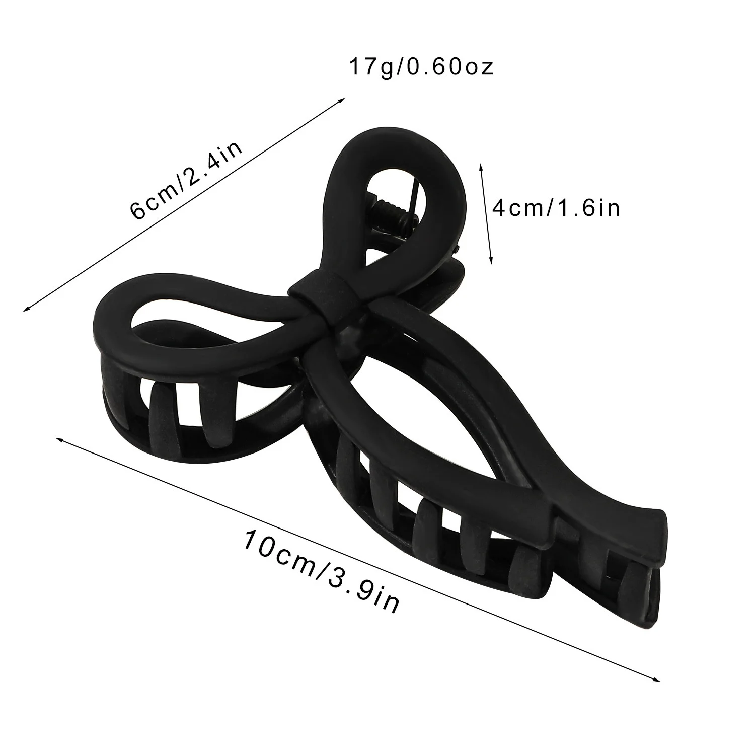 5 قطعة ماتي القوس مشبك شعر كبير كراب النساء الاكريليك Bowknot مقاطع الشعر دبابيس الشعر الفتيات المشابك ذيل حصان إكسسوارات الشعر عقال #6
