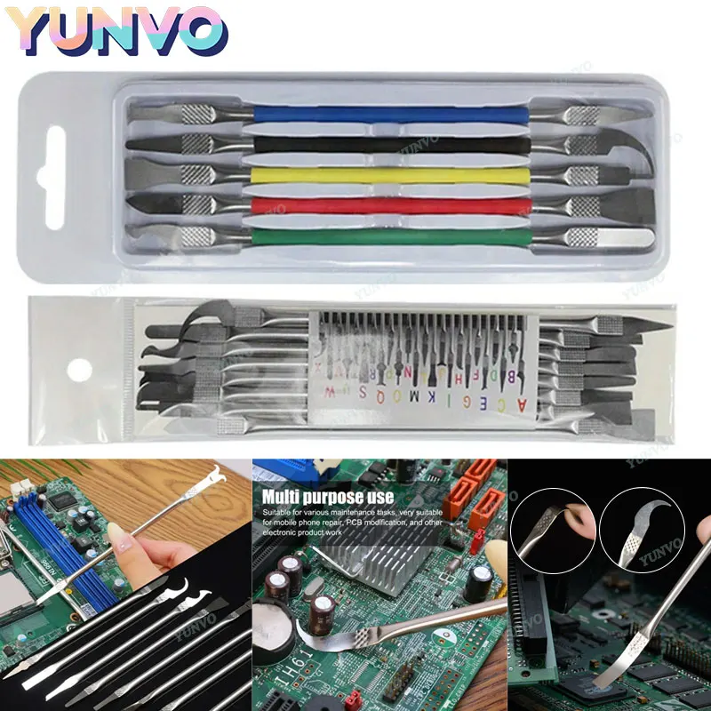 

5-8 шт., микросхема для ремонта мобильного телефона, тонкое лезвие, набор инструментов для ремонта телефона, набор инструментов для удаления процессора NAND, лезвия для разборки, лом