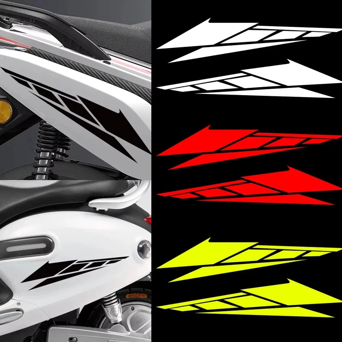 

Revs Motorcycle Front Fender Moto Body Side Head Tail Box Reflective Vinyl Stickers Accessories Decal for YAMAHA NMAX XMAX TMAX