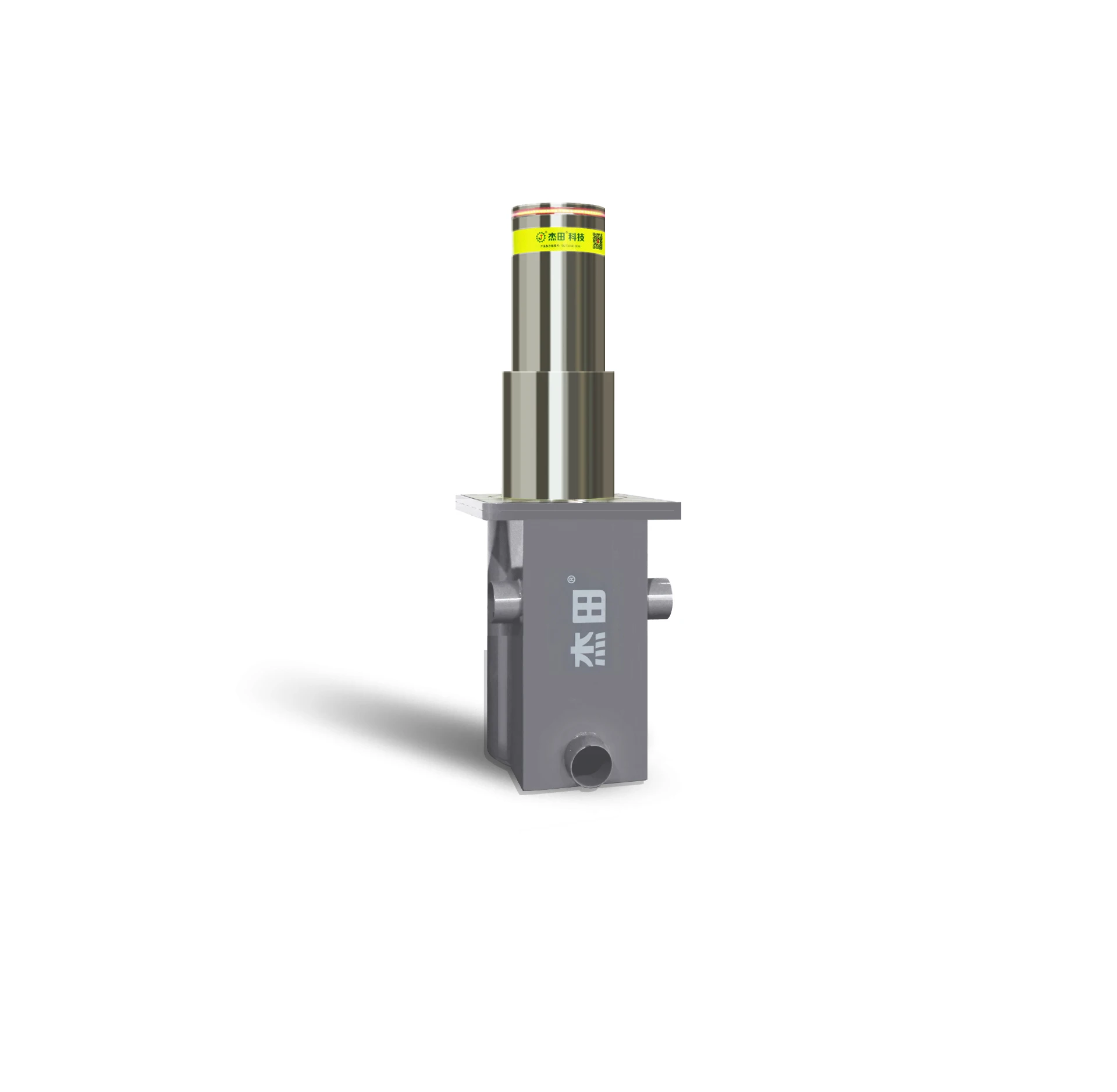 Pneumatic Hydraulic Column Lifting Kit Automatic Rising Automatic 2 Stage Telescopic Safety Bollard System
