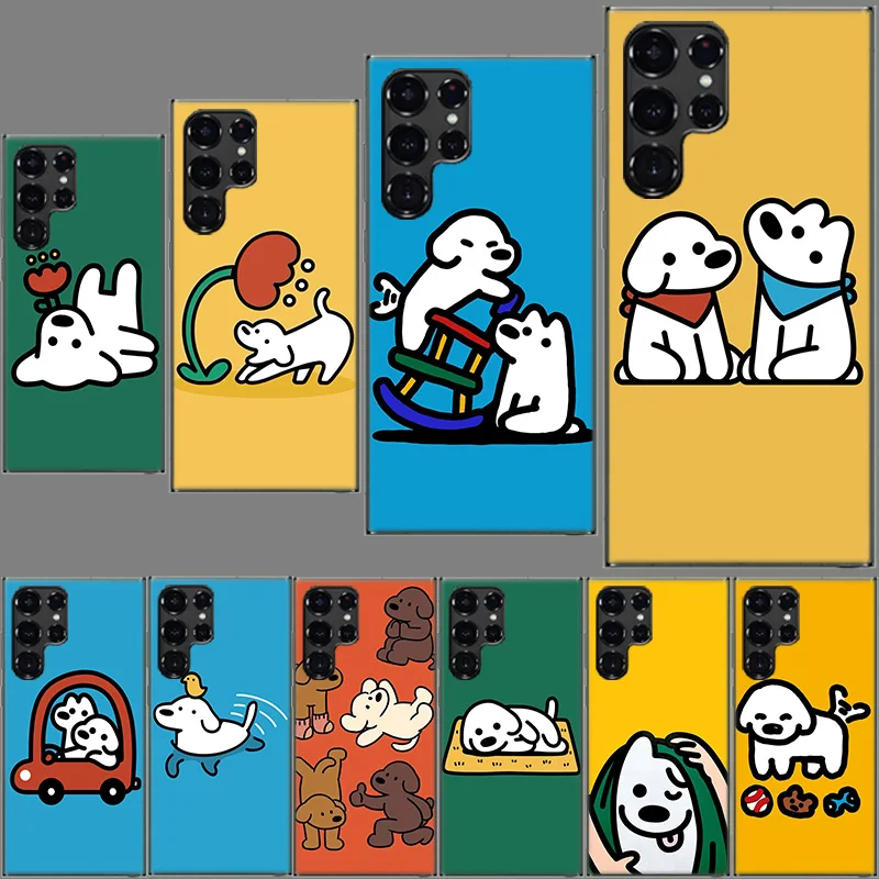 Cute Matsui Art Phone Case For Samsung Galaxy S24 S23 S21 S20 FE S22 S26 Ultra S25 Edge S10 Plus Cover Clear TPU Capa Shell Coqu