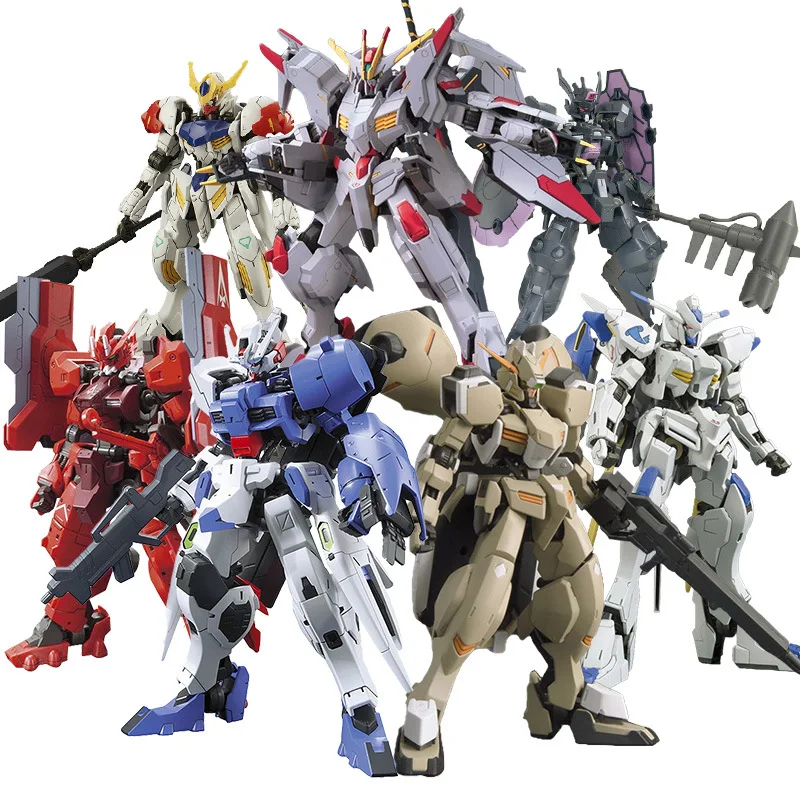 

Bandai Assembling Gundam Model Toy HG Iron Blood Orphan Group Birthday Gift Holiday Gift Mechanical Assembling Model
