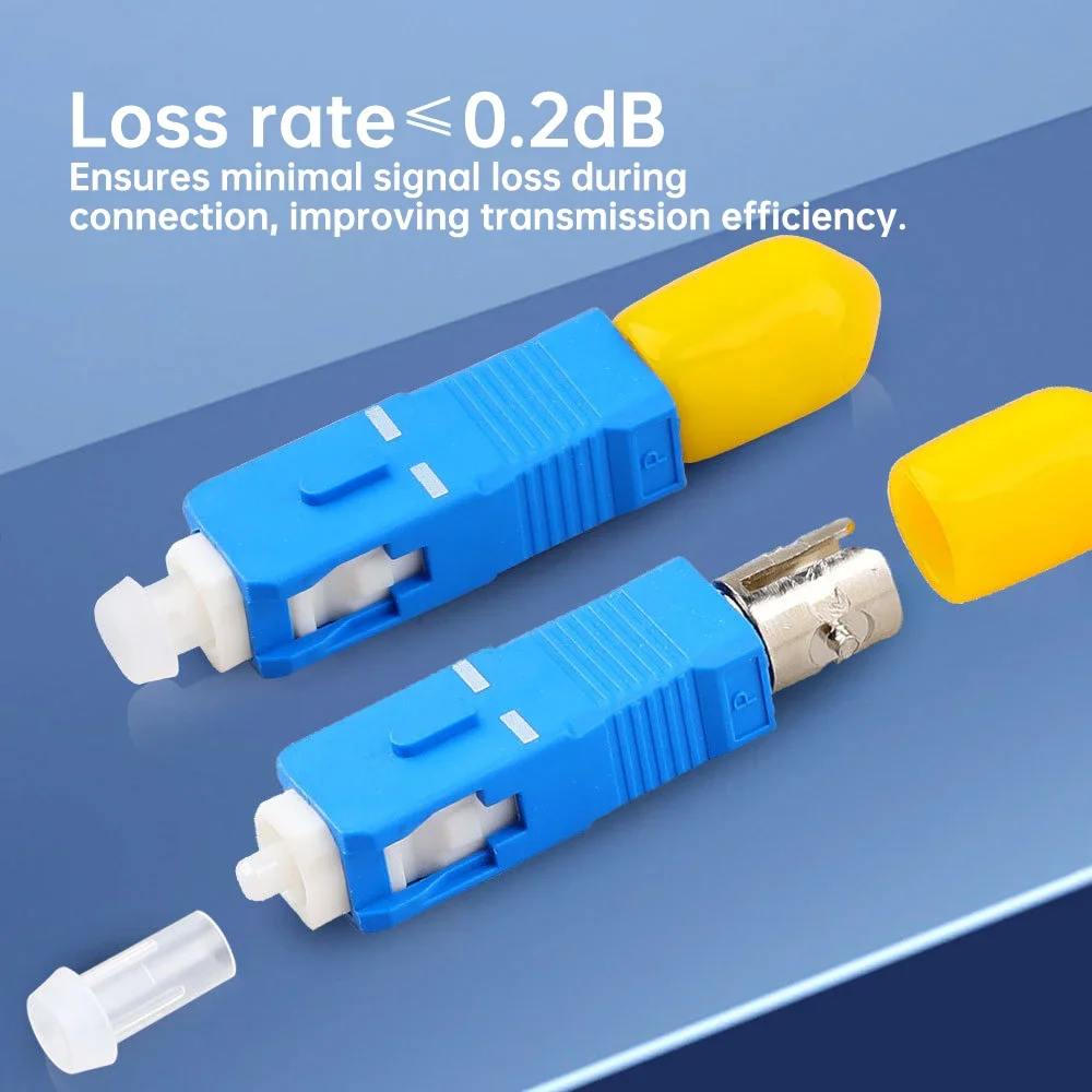 Natalink SC ذكر إلى ST أنثى UPC البسيط موصل الألياف الضوئية لقلم الضوء الأحمر FTTH OTDR مقرنة عداد الطاقة الضوئية #1