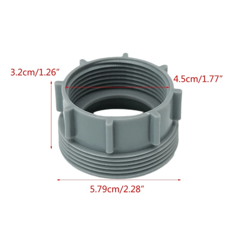 Easy to Use Kitchen Pipe Coupler 45 to 58mm Connector Essential Kitchen Accessory ABS Reducer Drain Pipe Joint Fitting Dropship