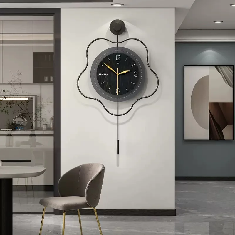 

Simple Clock Living Room Creative Fashion Home Decoration Restaurant Art Clock Personalized Clock Wall Hanging