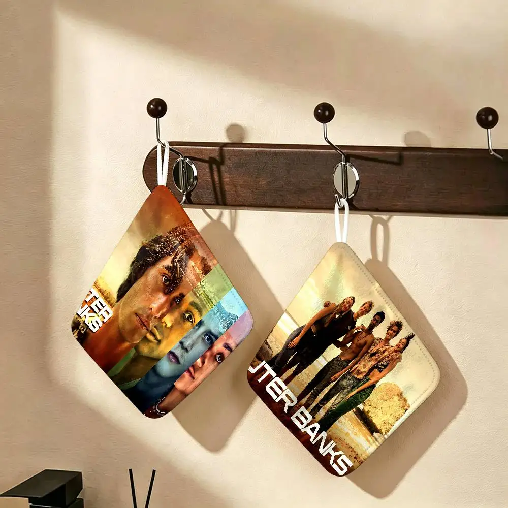 TV Series Outer Banks Soft Polyester Cotton Towel, Hanging Kitchen Style Hand Wiping Cloth for Restaurant Home