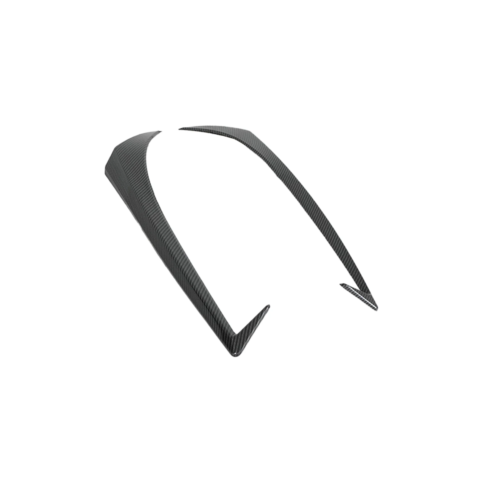 لكزس IS جميع الموديلات IS300h IS350 F-Sport 2021-2025 المصد الخلفي اكسسوارات السيارات لامع أسود ألياف الكربون رسمت