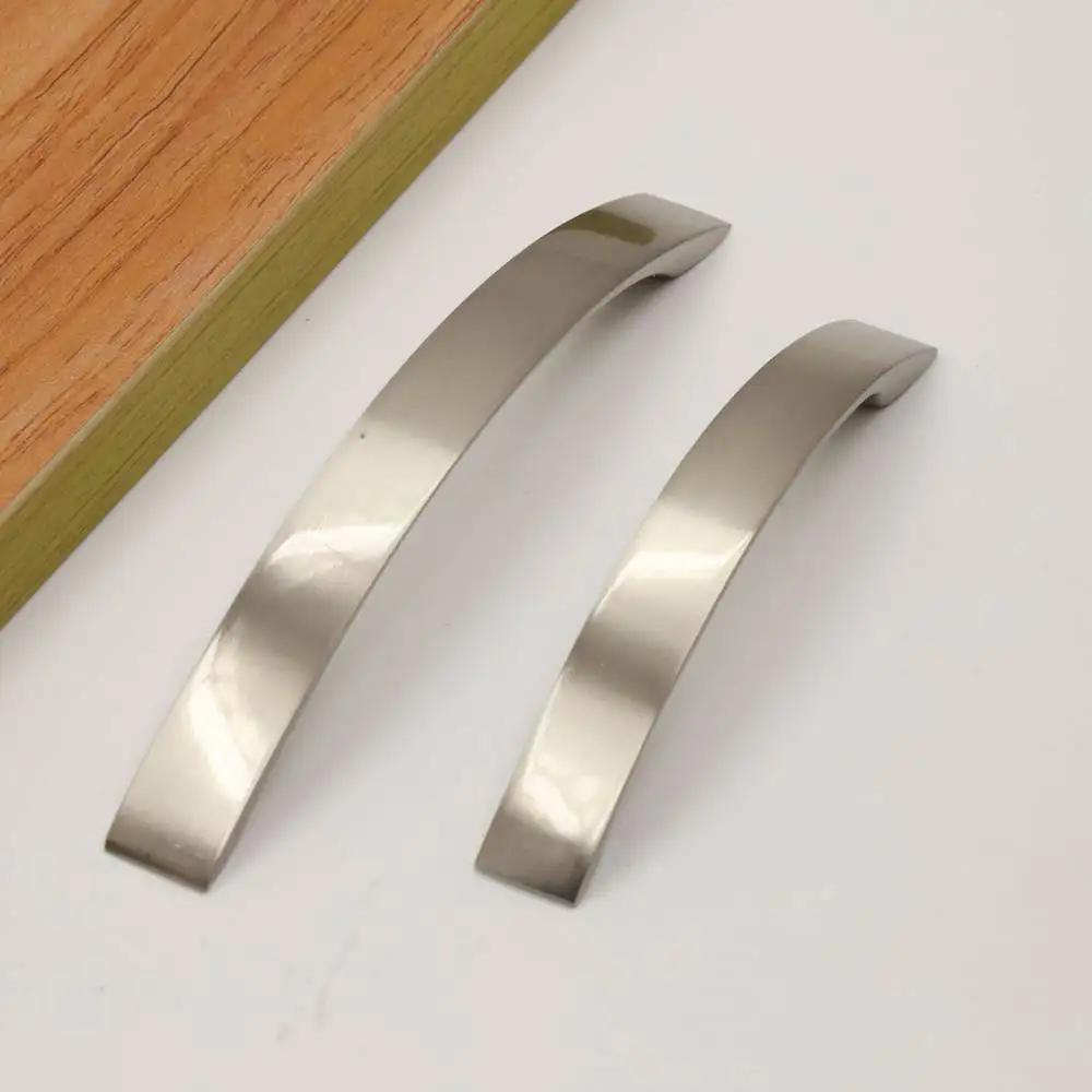 Minimalist Arch Alloy Cabinet Pulls French Style Cupboard Drawer Handle For Bedroom Wardrobe Furniture Door Hardware Accessory