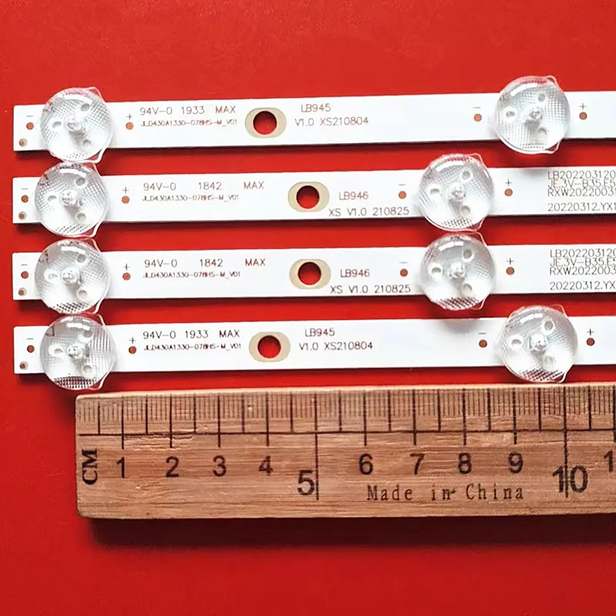 5set New LED Strip 8/10 Lamp For LIG Innotek VES TEL 43inch 43350 A_Type B SVV430A52 SVV430A78 JL.D430A1330 JL.D43081330-078HS-M