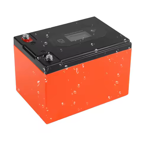 Battery case with Battery level indicator 12.8V Battery Power Supply Battery Storage Box