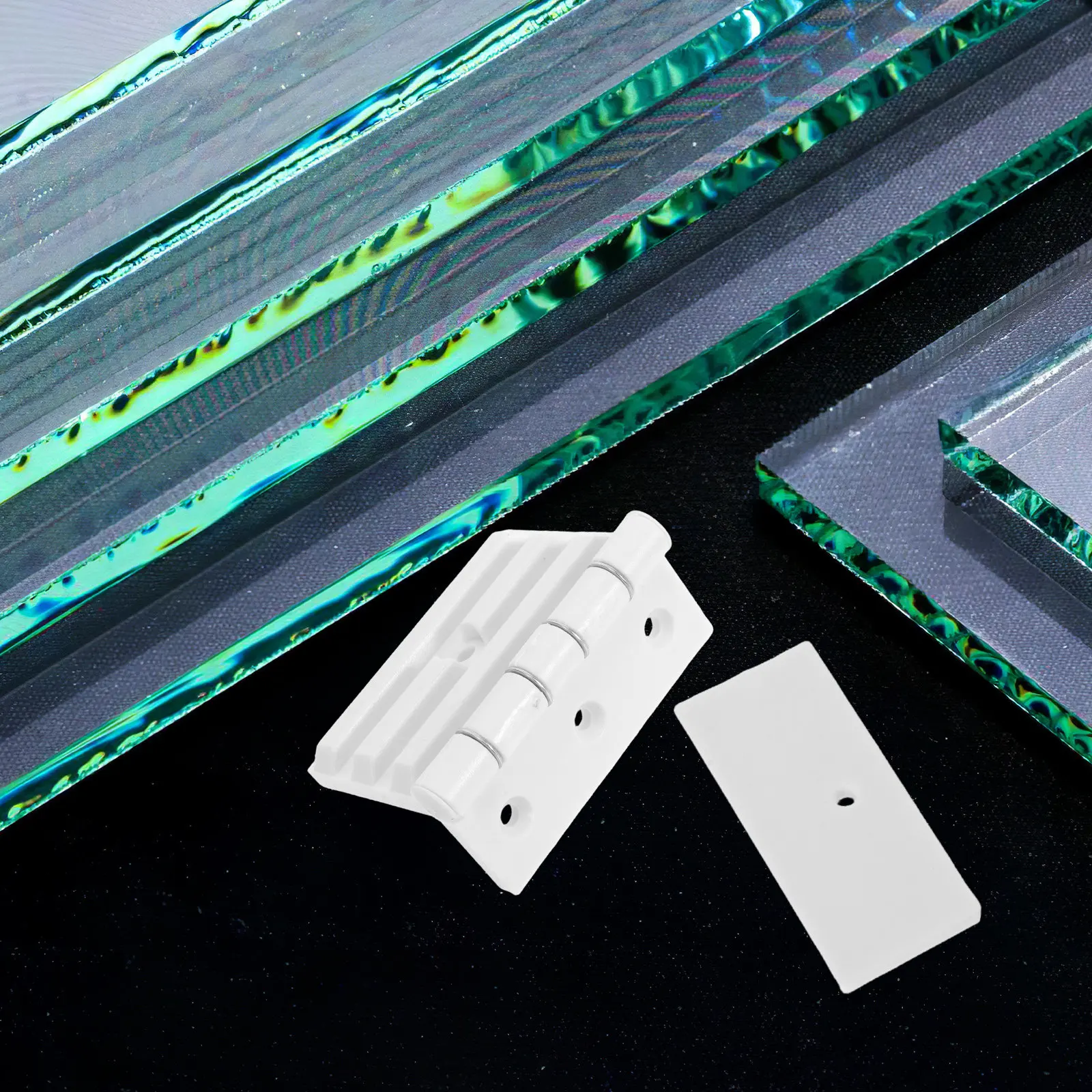 

Сменные пластиковые петли для дверей сауны, термостойкие, бесшумные, уплотнители для стеклянных дверей душевых кабин, аксессуары для сауны