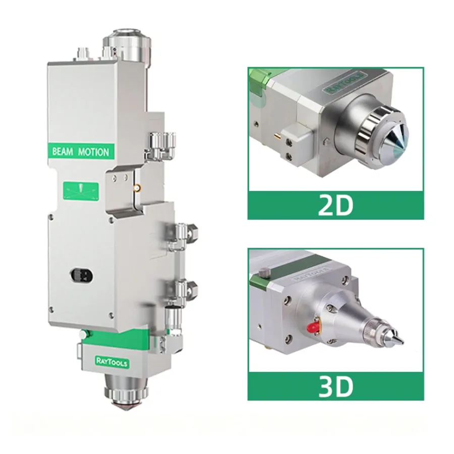 Raytools XC3000 Plus BM111 fiber laser cutting head 3.3kw HcFa servo motor automatic focusing for metal cutting
