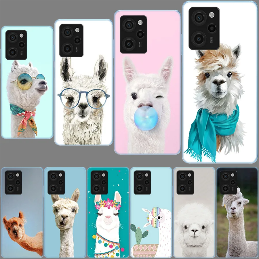 Cute, Naughty, Cool Alpaca Case For Xiaomi Pocophone X5 M5S X3 F6 M5 X4 F4 GT F5 F3 F2 M3 F1 M4 X6 Pro Note 10 Lite TPU Soft Ph