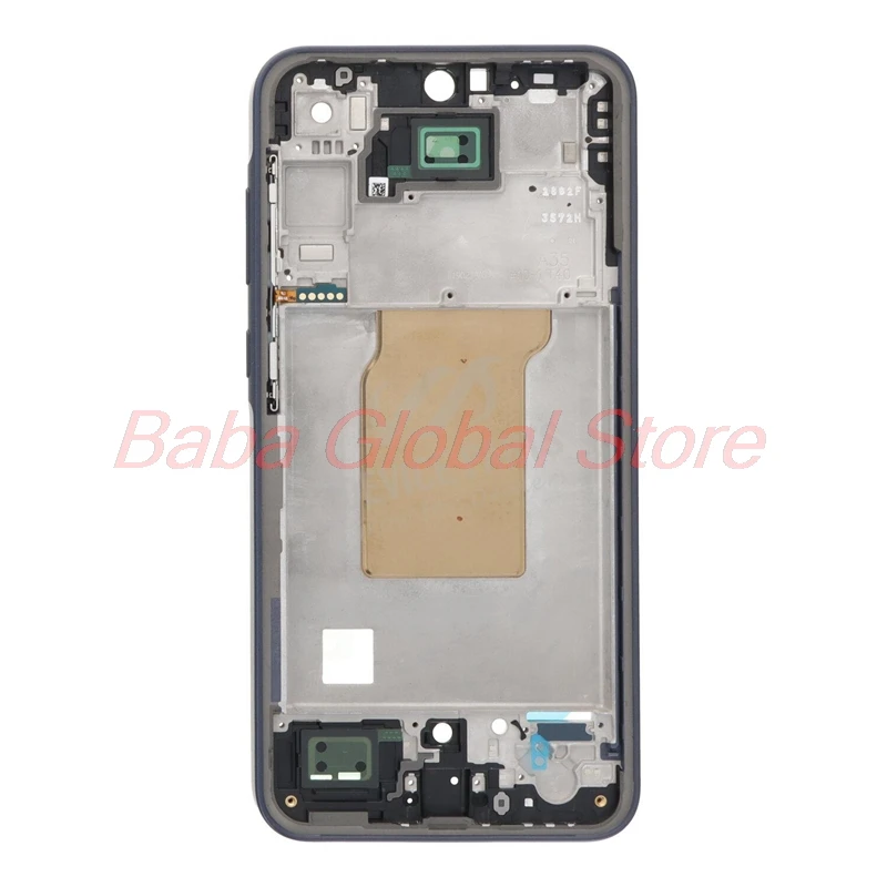 Front Frame For Samsung Galaxy A35 5G A356 Front Housing LCD Frame Bezel Plate Repair Spare Parts