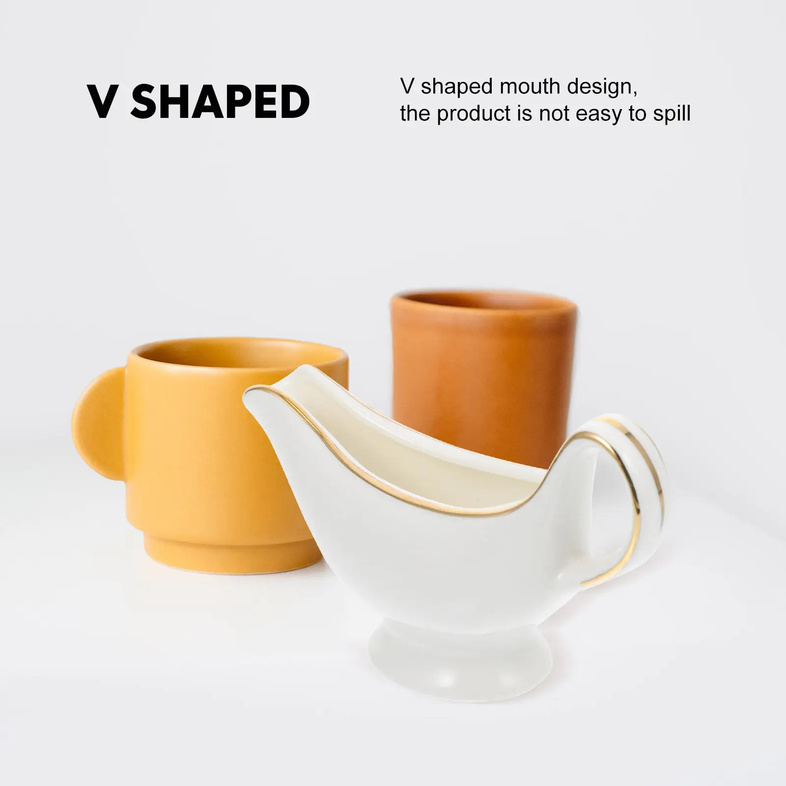 

Стильный керамический кувшин для молока (1 шт.) – многофункциональная чашка для сливок и сахара для дома, кухни, столовой, барбекю, кофе, чая, сока